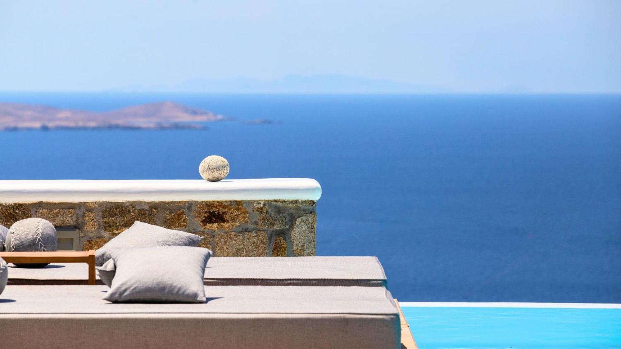 Villa Panamera Mykonos, Private Heaven, Supreme View! Fanari  Exterior photo