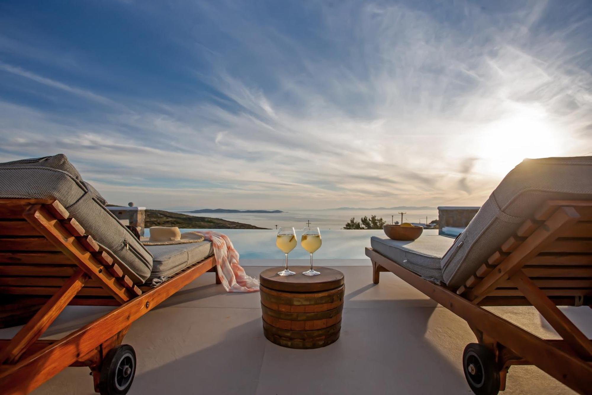 Villa Panamera Mykonos, Private Heaven, Supreme View! Fanari  Exterior photo